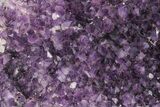 Dark Purple, Amethyst Geode Table - Includes Glass Table Top #212736-2